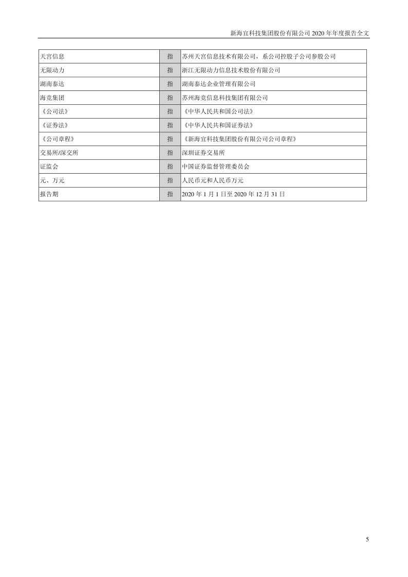 ST新海：2020年年度报告